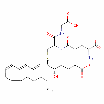 Leukotriene c4 Structure,72025-60-6Structure