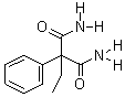 2-乙基-2-苯基丙二酰胺结构式_7206-76-0结构式