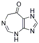 4,7-二氢-咪唑并[4,5-d][1,3]氮杂平-8(3H)-酮结构式_72079-77-7结构式