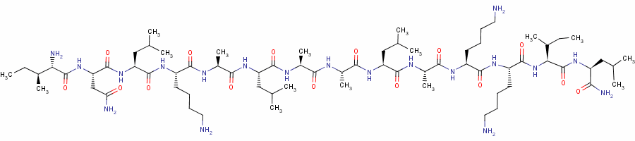 肥大脱粒肽结构式_72093-21-1结构式