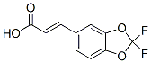 3-(2,2-Difluoro-1,3-benzodioxol-5-yl)-(2E)-propenoic acid Structure,721-13-1Structure