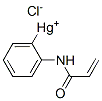 Chloro-[4-(prop-2-enoylamino)phenyl]mercury Structure,72136-45-9Structure