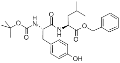 Boc-tyr-leu-obzl Structure,72210-21-0Structure