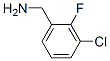 3-Chloro-2-fluorobenzylamine Structure,72235-55-3Structure