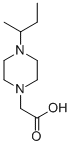 [4-(2-Butyl)piperazin-1-yl]acetic acid Structure,722491-34-1Structure