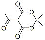 5-乙酰基-2,2-二甲基-1,3-二噁烷-4,6-二酮结构式_72324-39-1结构式