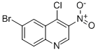 6-Bromo-4-chloro-3-nitroquinoline Structure,723281-72-9Structure