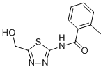 N-[5-(hydroxymethyl)-1,3,4-thiadiazol-2-yl]-2-methylbenzamide Structure,723291-25-6Structure