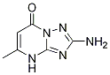 2-氨基-5-甲基-4H-[1,2,4]噻唑并[1,5-a]-嘧啶-7-酮结构式_72436-99-8结构式