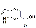 4-碘-6-吲哚羟酸结构式_724450-23-1结构式