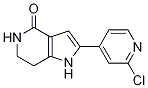 2-(2-氯吡啶-4-基)-1,5,6,7-四氢-4H-吡咯并[3,2-c]吡啶-4-酮结构式_724726-05-0结构式