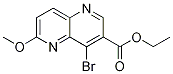 Ethyl 4-bromo-6-methoxy-1,5-naphthyridine-3-carboxylate Structure,724788-64-1Structure