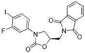 1H-isoindole-1,3(2h)-dione, 2-[[(5s)-3-(3-fluoro-4-iodophenyl)-2-oxo-5-oxazolidinyl]methyl]- Structure,724793-80-0Structure