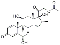 21-O-acetyl 6beta-hydroxy dexamethasone Structure,72559-77-4Structure