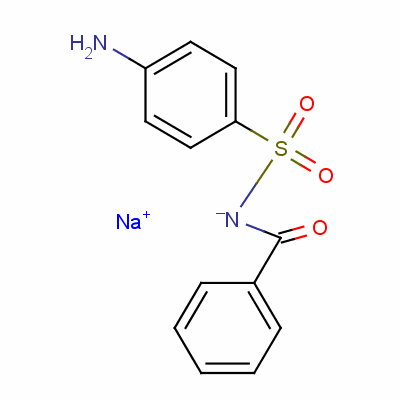 Sodium n-[(4-aminophenyl)sulphonyl]benzamidate Structure,7257-44-5Structure