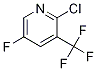 2-Chloro-5-fluoro-3-(trifluoromethyl)pyridine Structure,72587-20-3Structure