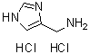 C-(1h-imidazol-4(5)-yl)-methylamine dihydrochloride Structure,72631-80-2Structure