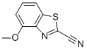 4-Methoxybenzo[d]thiazole-2-carbonitrile Structure,7267-30-3Structure