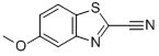 5-Methoxybenzo[d]thiazole-2-carbonitrile Structure,7267-35-8Structure