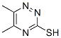 5,6-Dimethyl-1,2,4-triazine-3-thiol Structure,7274-58-0Structure