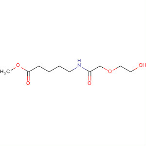 Methyl 5-{[(2-hydroxyethoxy)acetyl]amino}pentanoate Structure,727736-41-6Structure