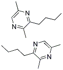 2-Butyl-3,5-(and 3,6)-dimethyl pyrazine Structure,72797-18-3Structure