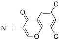 6,8-Dichloro-3-cyanochromone Structure,72798-32-4Structure