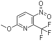 6-Methoxy-3-nitro-2-(trifluoromethyl)pyridine Structure,727993-33-1Structure