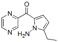 Methanone, (1-amino-5-ethyl-1h-pyrrol-2-yl)pyrazinyl-(9ci) Structure,728008-79-5Structure