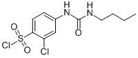 4-(3-Butylureido)-2-chlorobenzenesulfonylchloride Structure,728864-78-6Structure