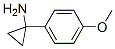 Cyclopropanamine, 1-(4-methoxyphenyl)- Structure,72934-40-8Structure