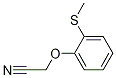 2-Methylthiophenoxyacetonitrile Structure,72955-90-9Structure