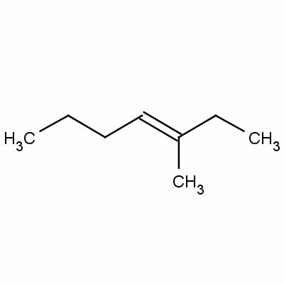 3-甲基-3-庚烯结构式_7300-03-0结构式