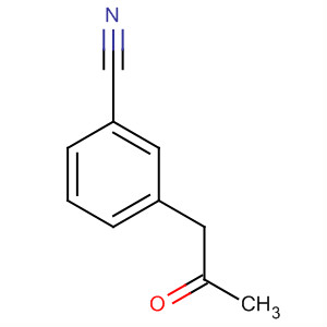 3-(2-氧代丙基)苯甲腈结构式_73013-50-0结构式