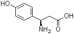 (R)-4-羟基-beta-苯丙氨酸结构式_73025-68-0结构式