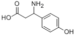 (R)-3-氨基-3-(4-羟基苯基)-丙酸结构式_73025-69-1结构式