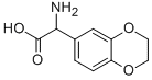 氨基-(2,3-二氢-苯并[1,4]二噁英-6-基)-乙酸结构式_73101-09-4结构式