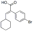 2-(4-Bromophenyl)-3-cyclohexylacrylic acid Structure,731018-46-5Structure