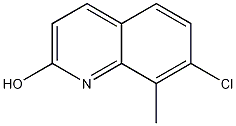 7-Chloro-8-methylquinolin-2(1h)-one Structure,73108-76-6Structure