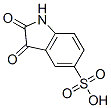 2,3-Dioxoindoline-5-sulfonic acid Structure,7313-70-4Structure