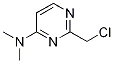 2-(Chloromethyl)-n,n-dimethylpyrimidin-4-amine Structure,731757-43-0Structure