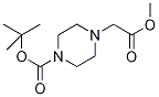 Tert-butyl 4-methoxycarbonylmethylpiperazine-1-carboxylate Structure,731810-20-1Structure