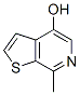 Thieno[2,3-c]pyridin-4-ol, 7-methyl- (9ci) Structure,73224-09-6Structure