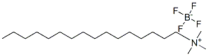 Hexadecyltrimethylammonium tetrafluoroborate Structure,73257-08-6Structure