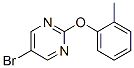 5-Bromo-2-(o-tolyloxy)pyrimidine Structure,73267-74-0Structure