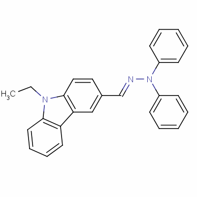 3-(Diphenylhydrazonomethyl)-9-ethylcarbazole Structure,73276-70-7Structure