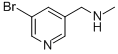 N-methyl-(5-bromopyrid-3-yl)methylamine Structure,73335-64-5Structure