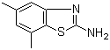 5,7-Dimethyl-2-benzothiazolamine Structure,73351-87-8Structure