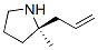 Pyrrolidine, 2-methyl-2-(2-propenyl)-, (r)- (9ci) Structure,733713-07-0Structure