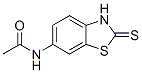 N-(2,3-二氢-2-硫氧代-6-苯并噻唑)-乙酰胺结构式_7340-70-7结构式